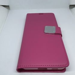 For Samsung Galaxy S21 Plus Hot Pink Wallet Case Cover Protector Carterita Leather 