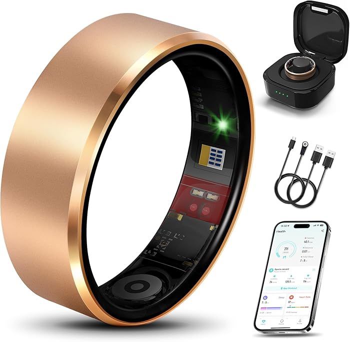 Smart Health Ring 2.0 (Size 8)