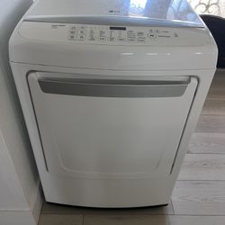 Top Load LG Washer And Front Load LG Electric Dryer