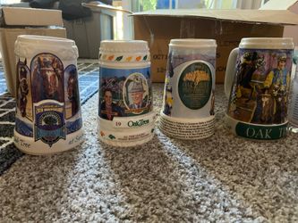 Santa Anita park Collector steins and cups