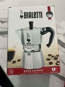 Bialetti Moka Express Espresso Maker New In Box