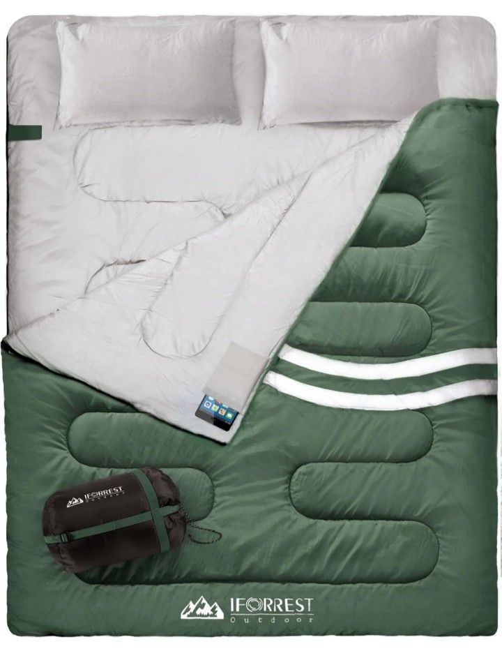 IFORREST Double Sleeping Bag for Adults