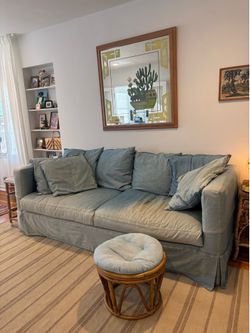 Large Denim Couch