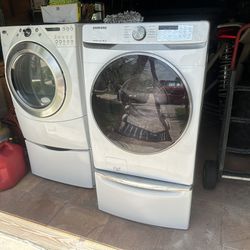 Electric  Dryer And Washer