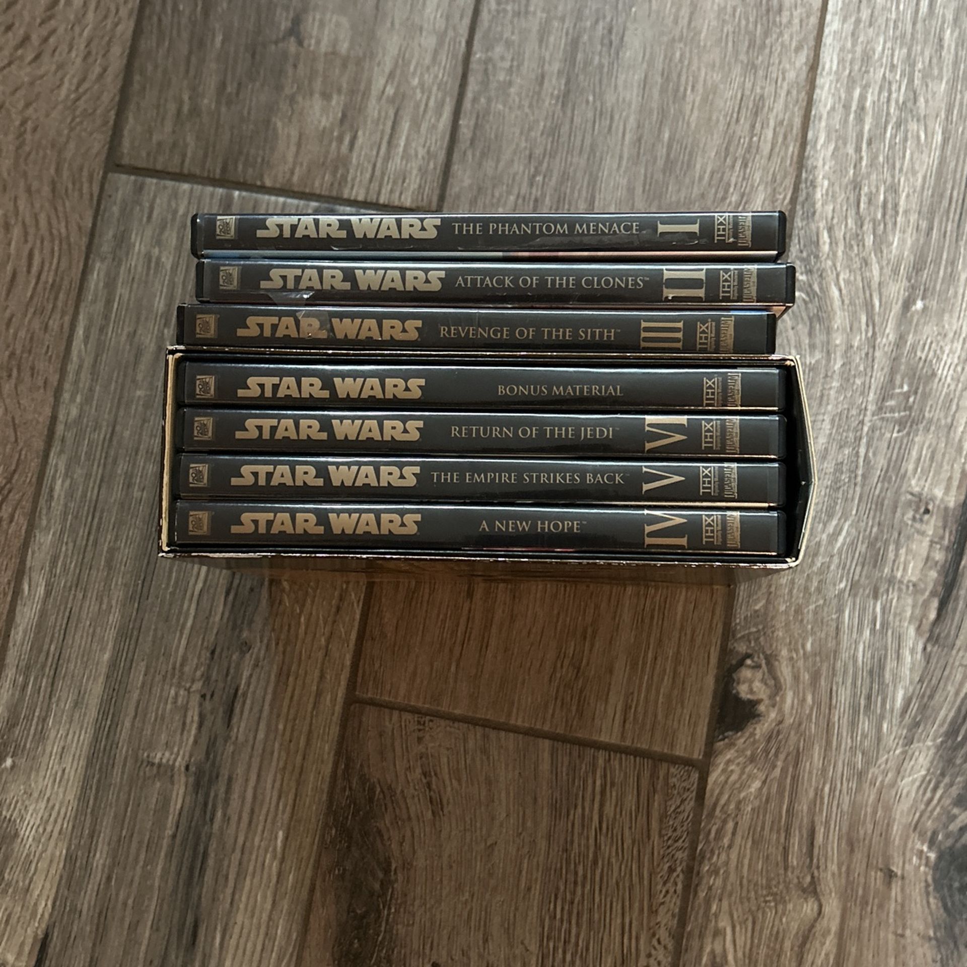 Star Wars DVDs -Complete Set