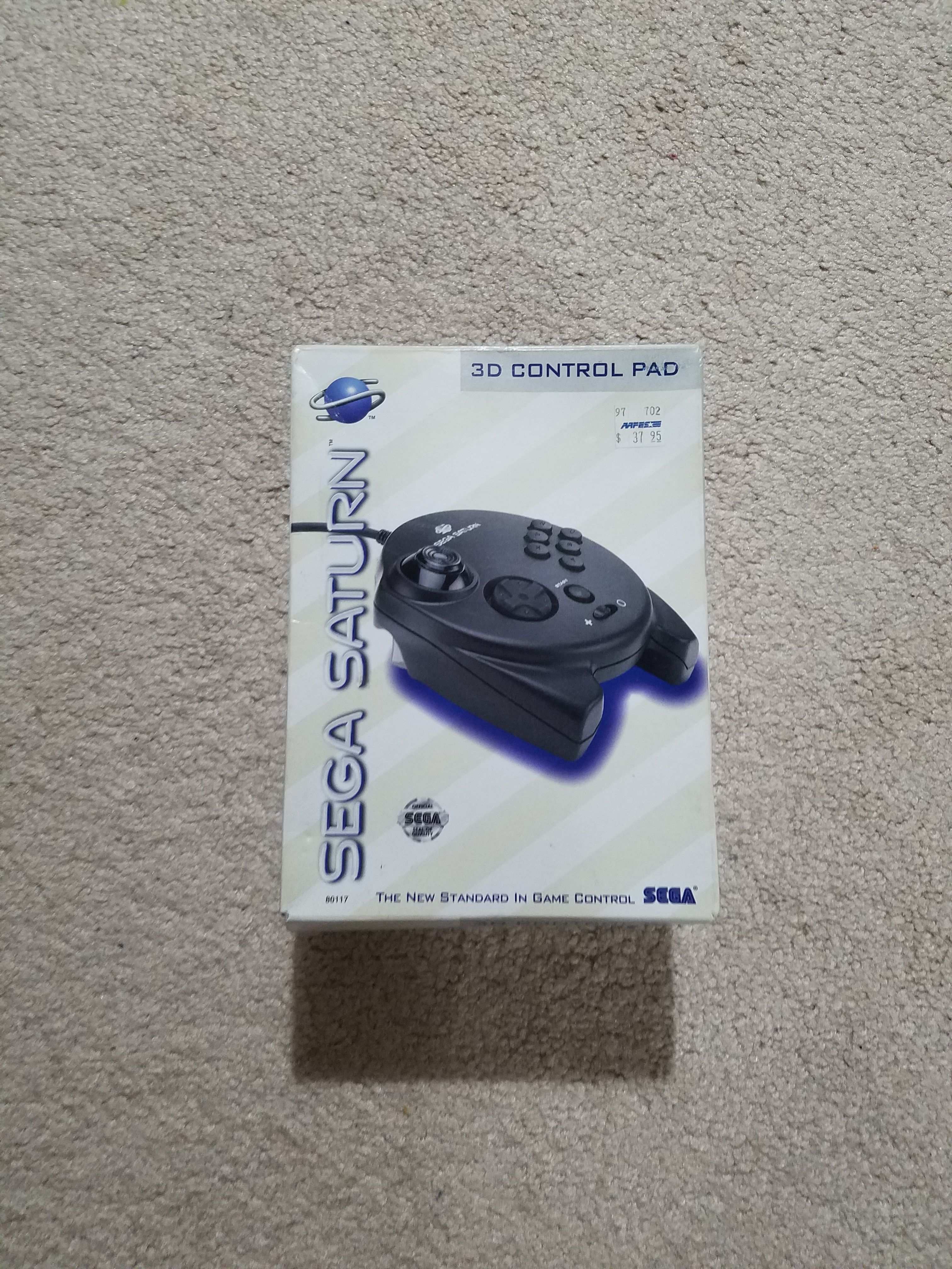 Boxed Sega Saturn 3D Controller