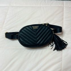 Black Victoria Secret Belt Bag