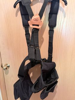 CLC Custom Leathercraft 5122 Padded Construction Suspenders (with attached tool/nail pouches)