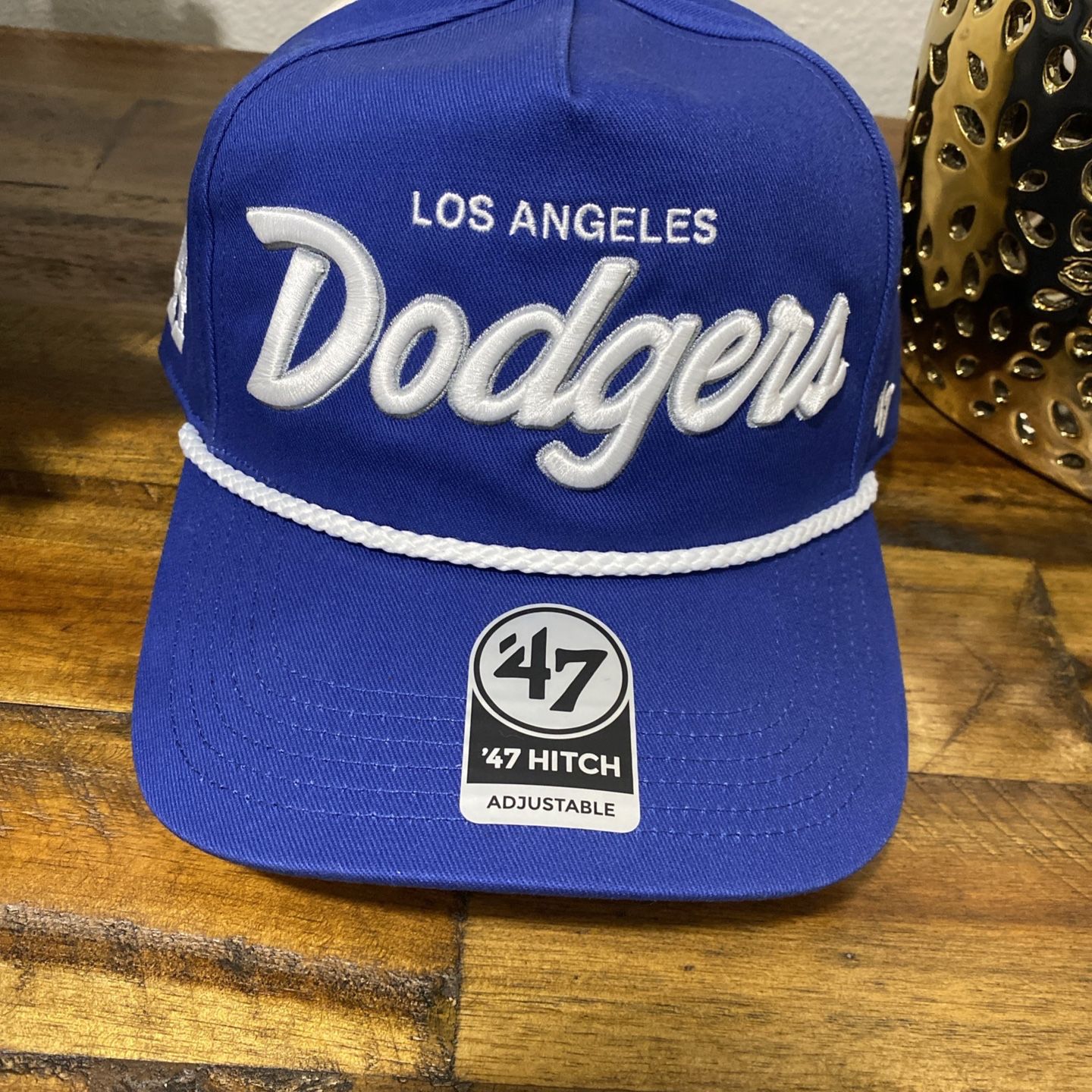 NWT '47 Brand Los Angeles Dodgers Core Classic Rope Blue Hitch