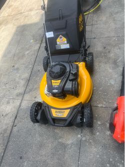 Dewalt lawnmower. Costumer return to Home Depot as is $240 firm