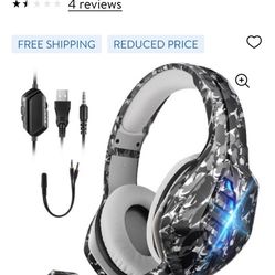 New Gaming Head Phones Never Used