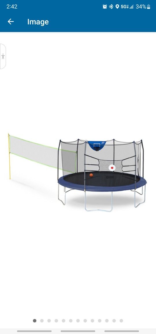 Skywalker 15' Round Sport Arena Trampoline And Enclosure