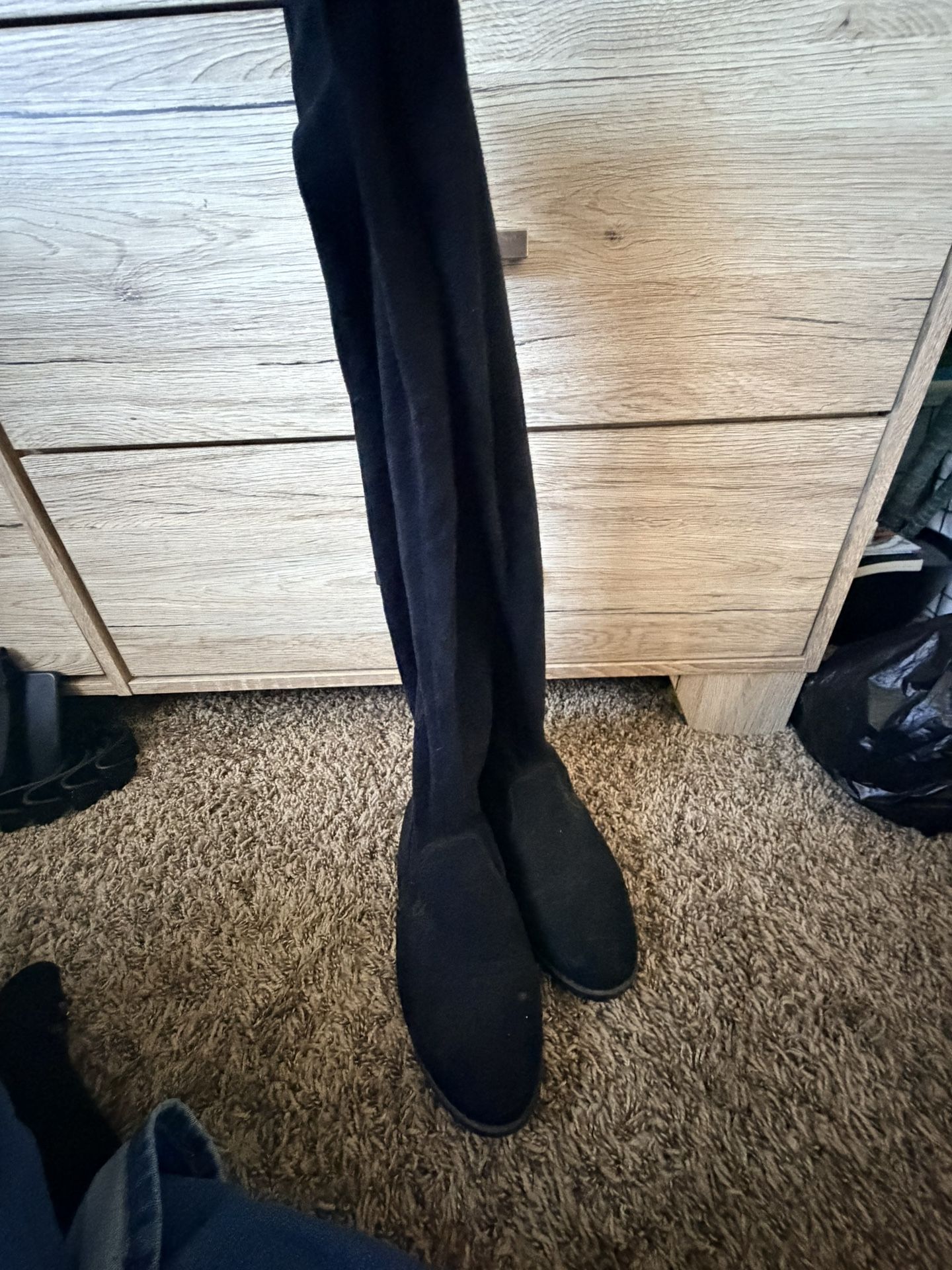 Long Black Boots