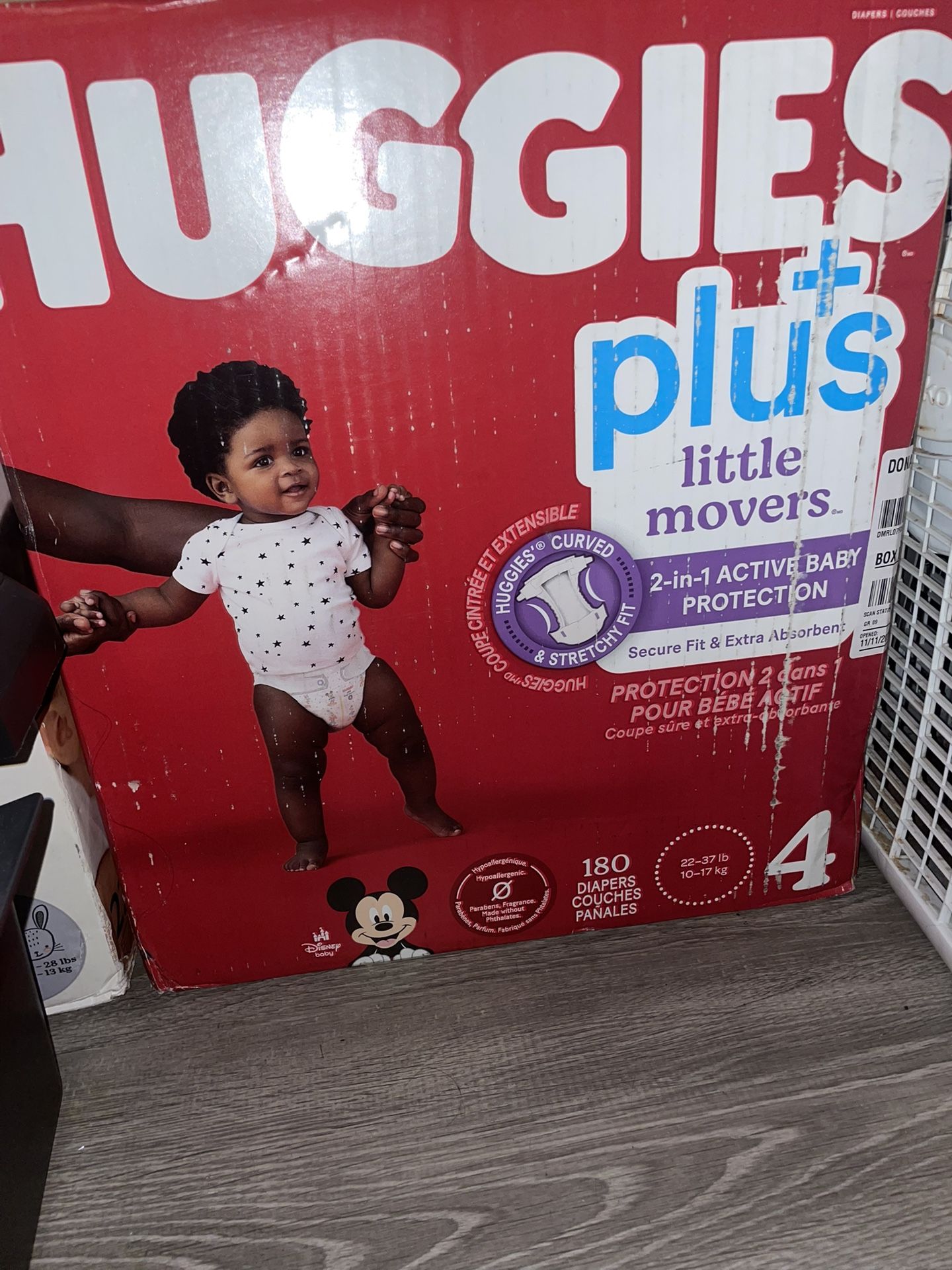 huggies 189 diapers i have 2 boxes