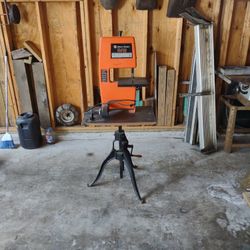 Black An Decker Drill Powered Bandsaw