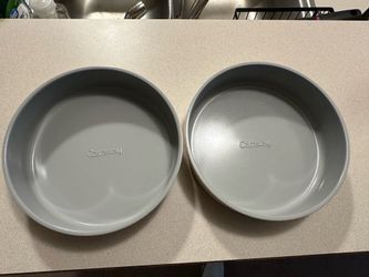 Caraway Ceramic Round Cake Pans (2)