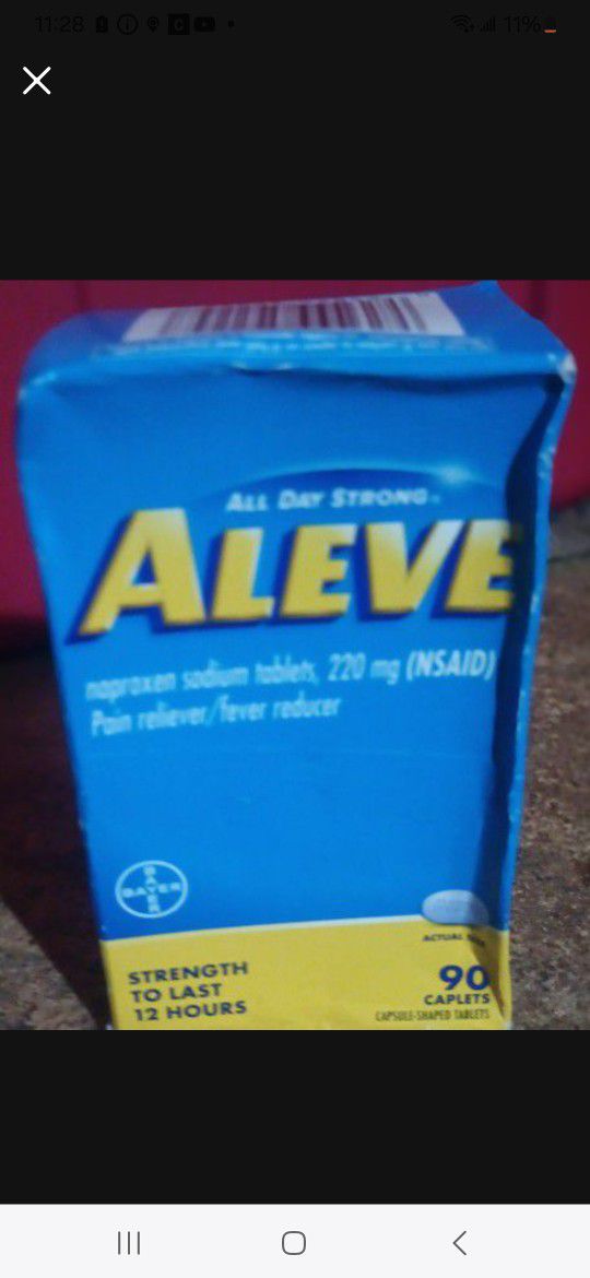 Aleve  Pain Reliever 90 Ct
