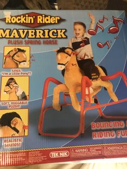 Rocking rider Maverick