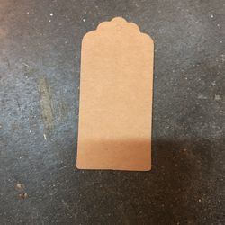 Card Board Name Tags 