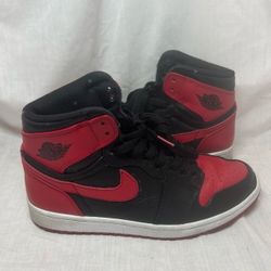 Jordan Air Jordan 1 Retro High Ban Banned Black Red 432001-001 High Top