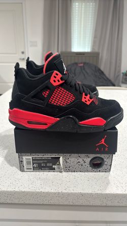Air Jordan 4 Retro Red Thunder GS