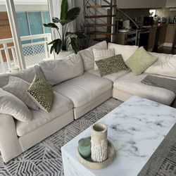 Restoration Hardware Cloud Sofa Couch 