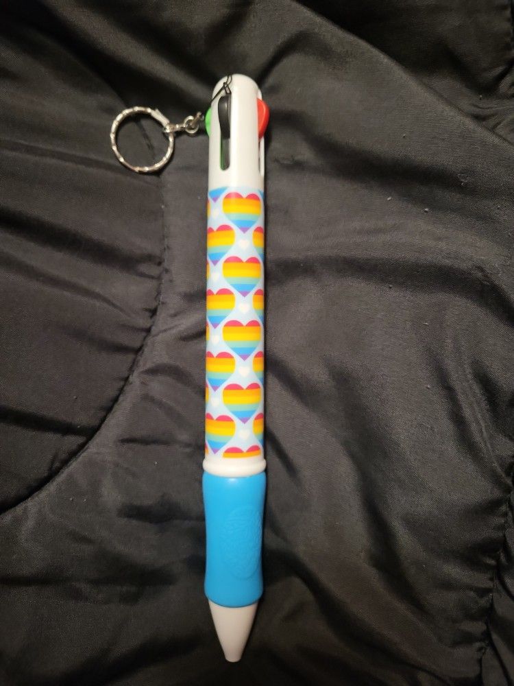 Giant Pen With Multi Colored Ink