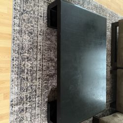 Sturdy Wood Coffee Table For Sale