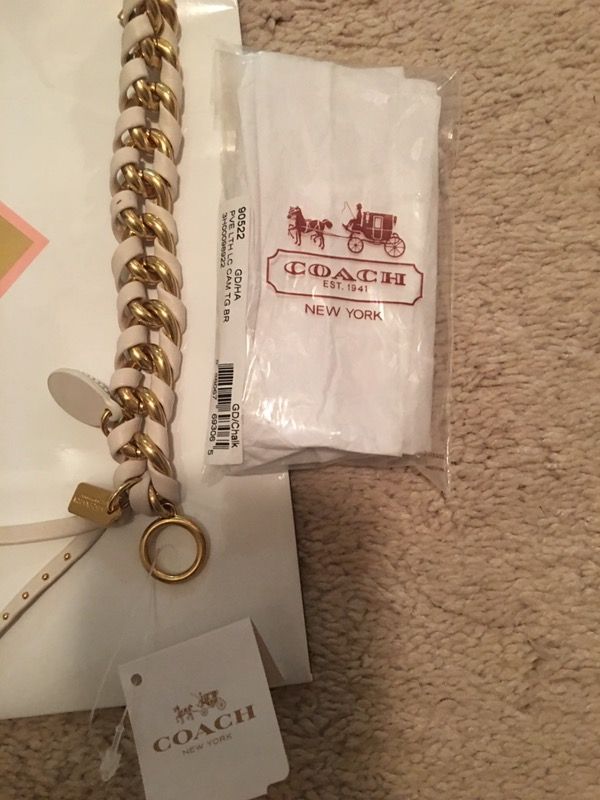 Brand new, never worn Coach bracelet.