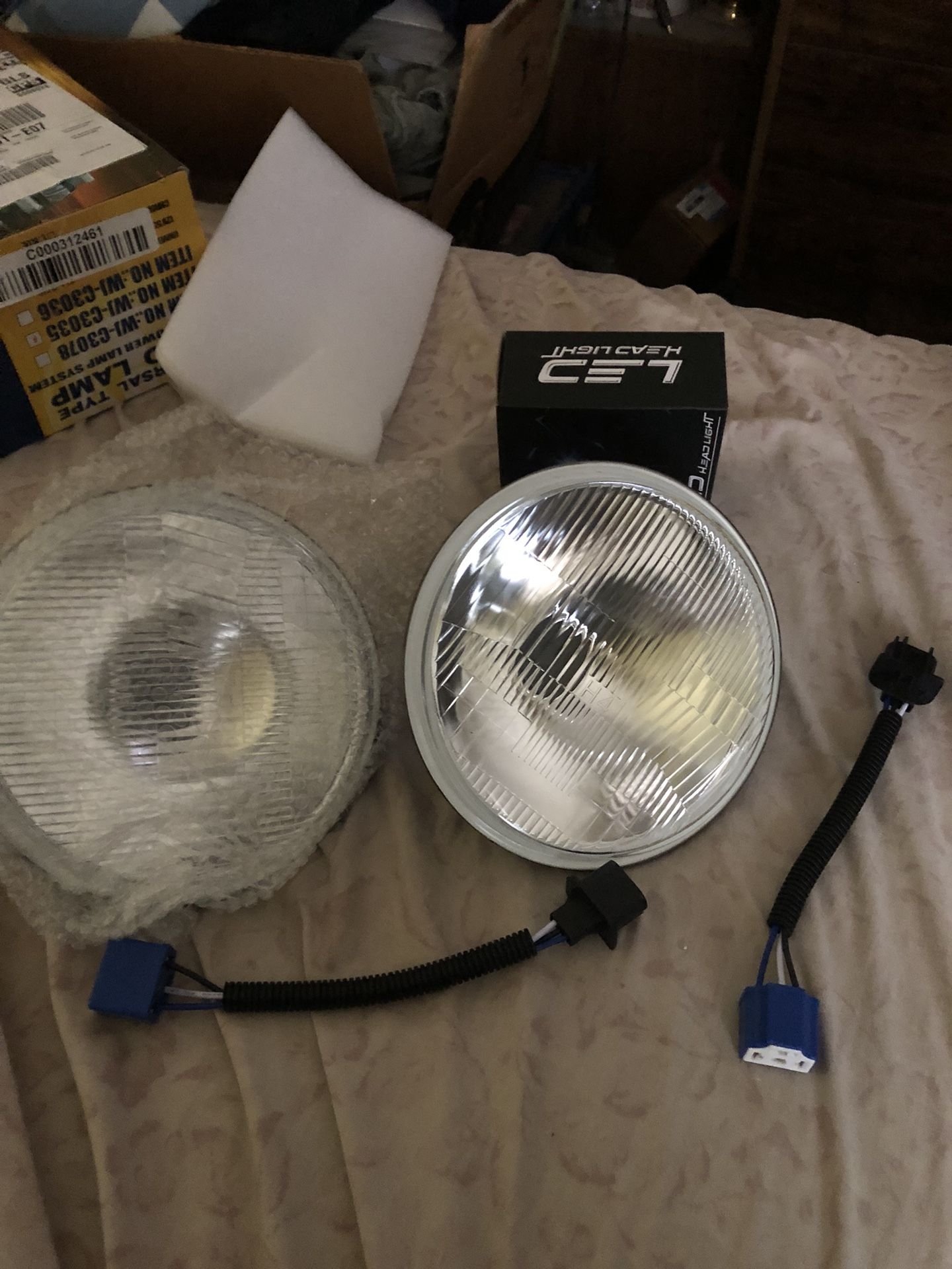 7 Inch Led Headlight set