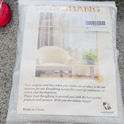 🪟 NEW KANGBANG EXTRA-WIDE LINEN BLACKOUT CURTAINS – 2 PANELS – 84” x 108” – RETAIL $75 – ONLY $25!  Brand new KangBang linen-look blackout curtains i