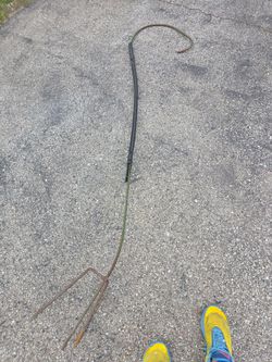 8 ft tall shepherd's hook heavy duty