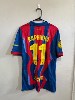FC barcelona 2025-26 4th raphinha jersey