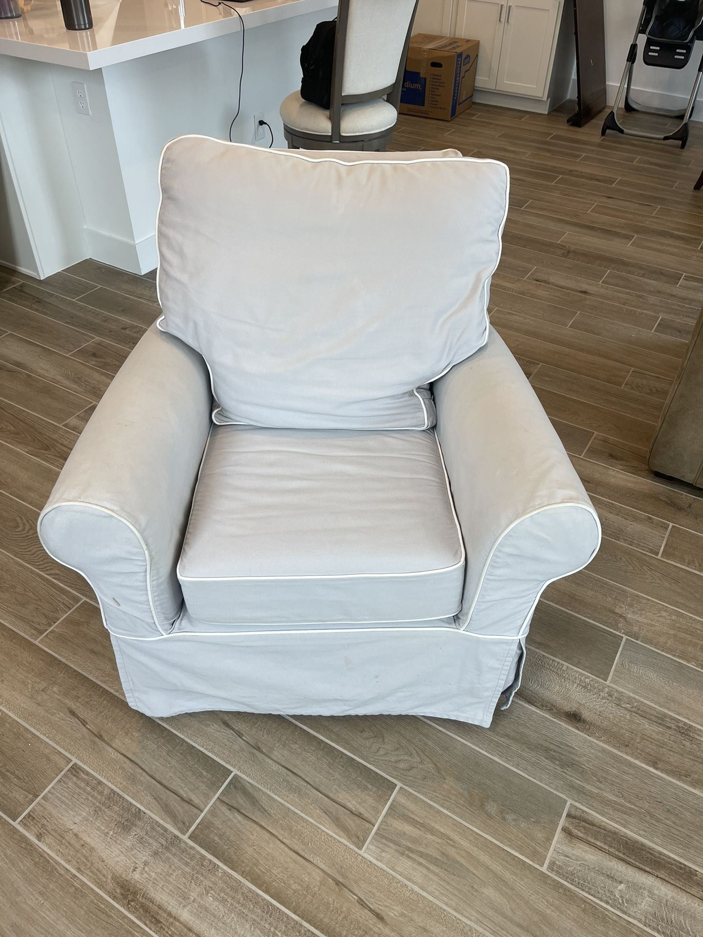 Pottery barn comfort grand Swivel Glider 