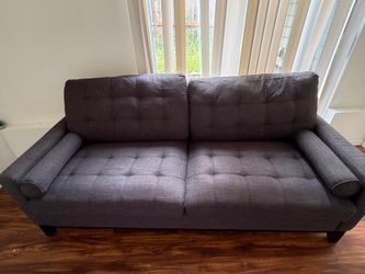 Modern Dark Gray Sofa / Couch – Great Condition