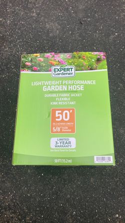 Expert Gardener 50ft Lightweight Garden Hose