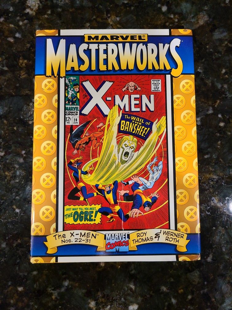 MARVEL MASTERWORKS X-MEN "THE WALL of THE BANSHEE!" Nos. 22-31