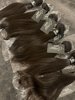 12’ Human Hair Bundles for Bobs, Ponytails, Pigtails!