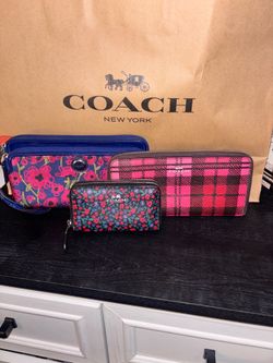 Coach wallets/Carteras Coach