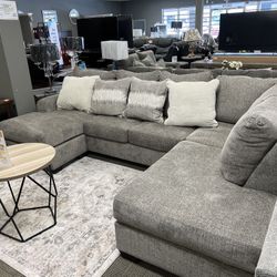 U Shape Ashley Sectional. $10 Down