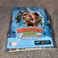Donkey Kong Country Tropical Freeze 3D Standee Display Promo Nintendo Wii U