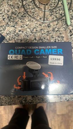 Quad Camera Compact Dash Cam