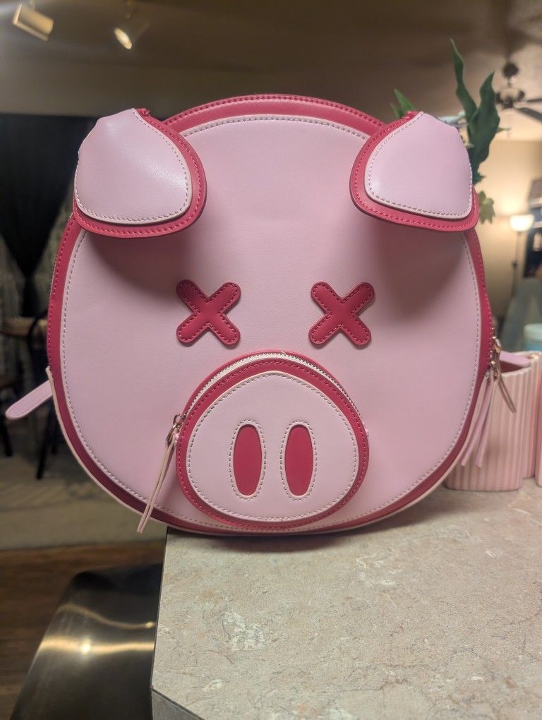 Shane Dawson Merch Official Pink Pig Backpack