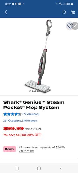 Shark Genius Steam Pokecket Mop System