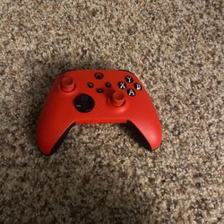 Xbox One Controller Red And Black Grip