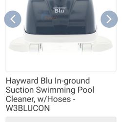Brand New In The Box Hayward Inground Suction Swimming Pool Cleaner With Hoses