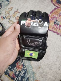Poatan signed glove
