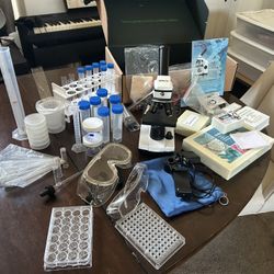 Homeschool Biology Microscope And Accessories 