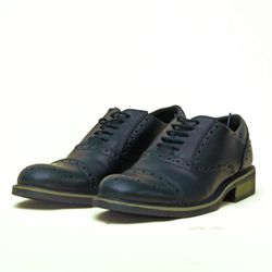 Madden Black Leather Oxford Dress Shoes. U.S Men's size 9.5