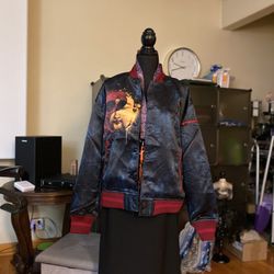 Art Drip Studios Unity Bomber Jacket Size LARGE 